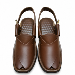 Classic Brown Peshawari Chappal