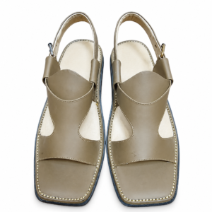 Light Brown Kaptaan Style Chappal
