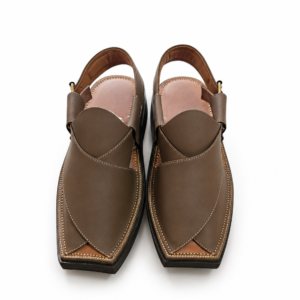 Soft Brown Formal Peshawari Chappal